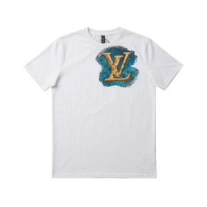 Louis Vuitton Watercolor LV Graphic White T-Shirt